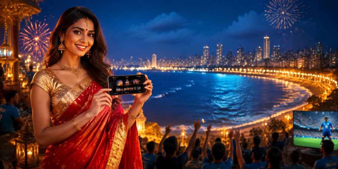 Female player enjoying mobile Andar Bahar casino game in Mumbai